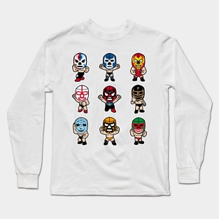 LUCHADOR nueve Long Sleeve T-Shirt